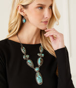 Turquoise Lariat Necklace