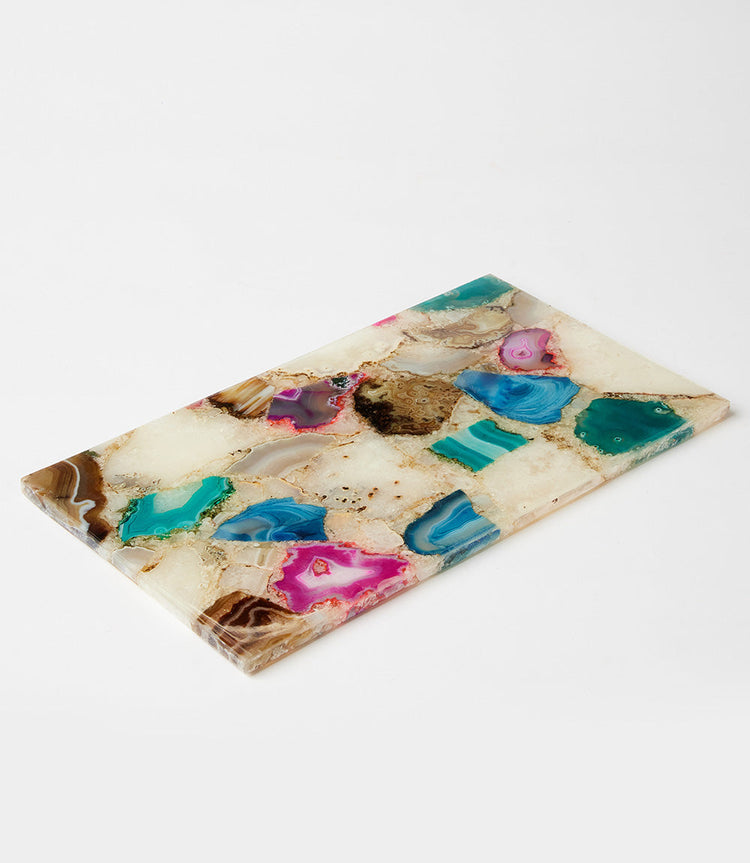 Mixed Agate Platter