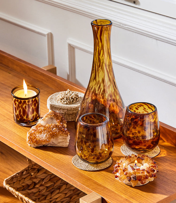 Recycled Glass Decanter/Vase