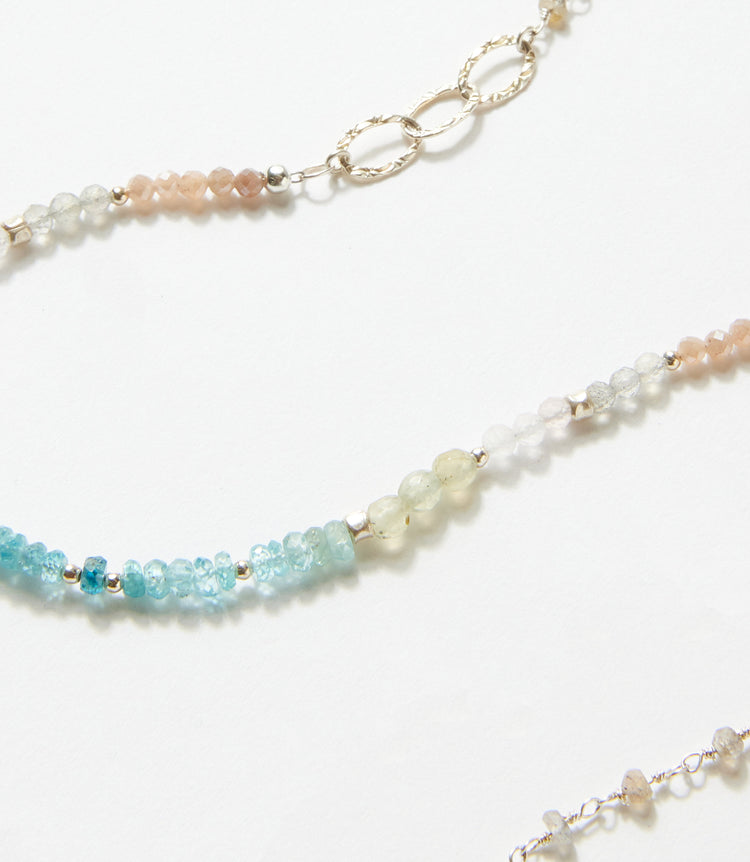 Beaded Gemstone Necklace