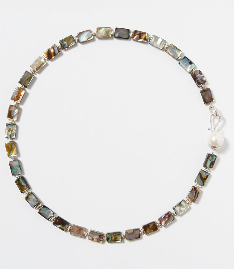 Chan Luu Beaded Abalone Necklace