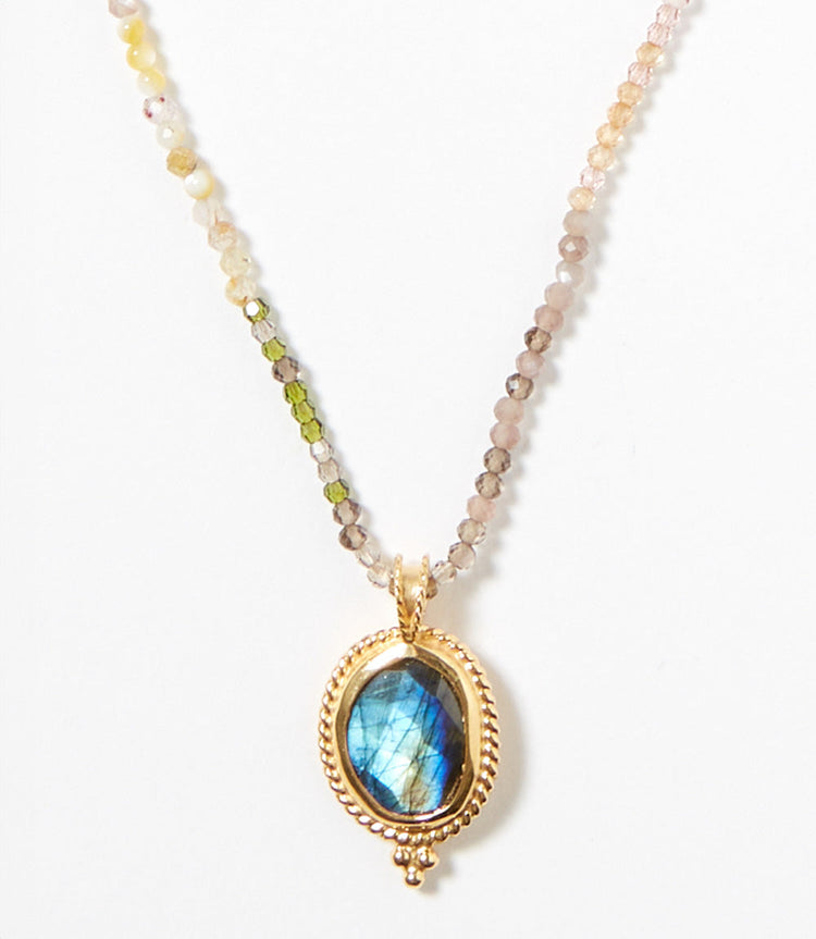 Chan Luu Gemstone Pendant Necklace
