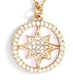 Pavé Starburst Necklace
