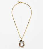 Geode Pendant Necklace