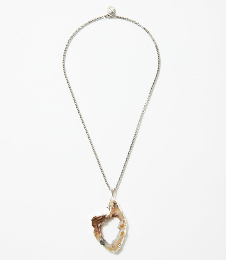 Geode Pendant Necklace