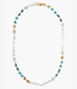 Chan Luu Gemstone And Pearl Necklace