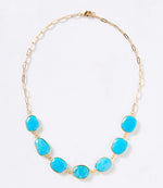 Turquoise Station Necklace