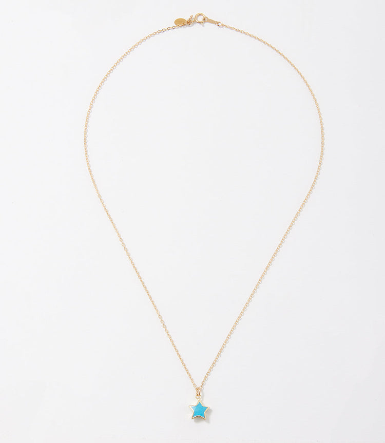 Turquoise Star Necklace