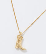 Cowboy Boot Necklace