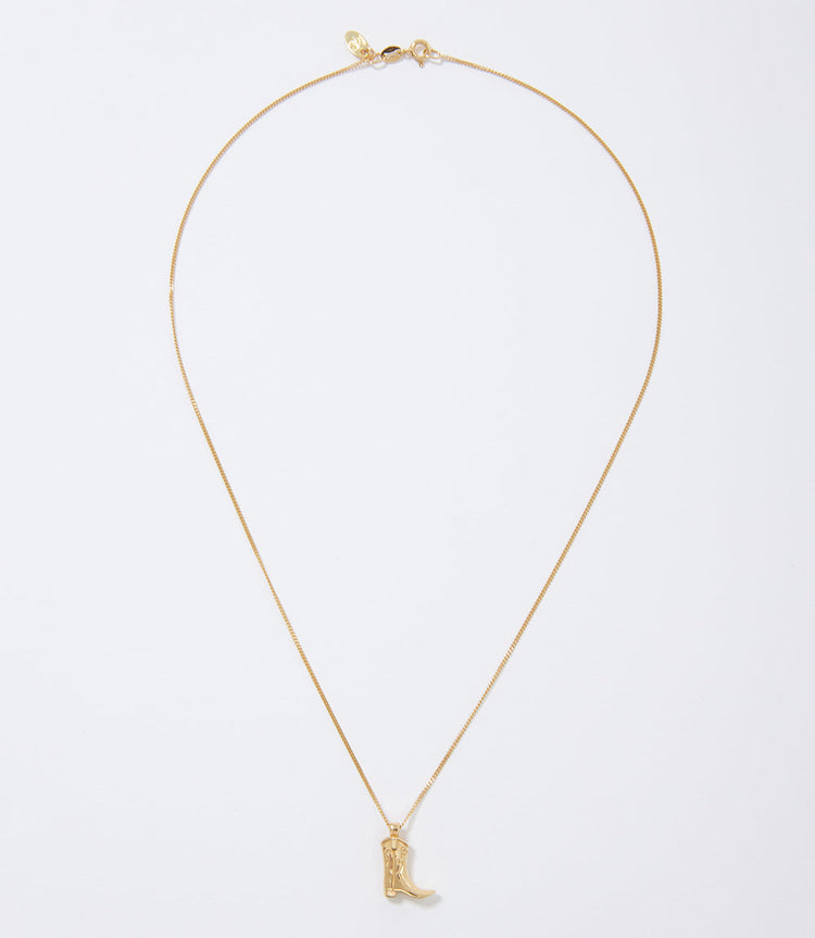 Cowboy Boot Necklace