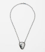 White Buffalo Pendant Necklace