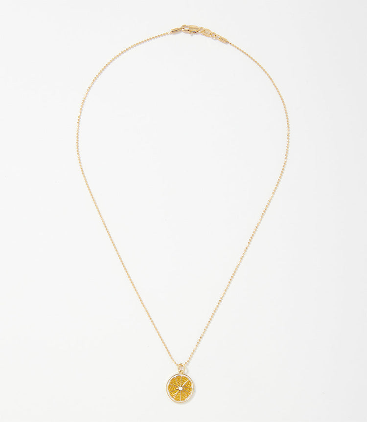 Lemons To Lemonade Necklace