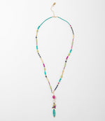 Turquoise And Gemstone Necklace