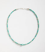 Beaded Turquoise Stone Necklace