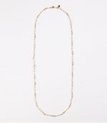 Long Quartz Station Necklace