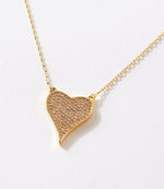 Pavé Heart Necklace
