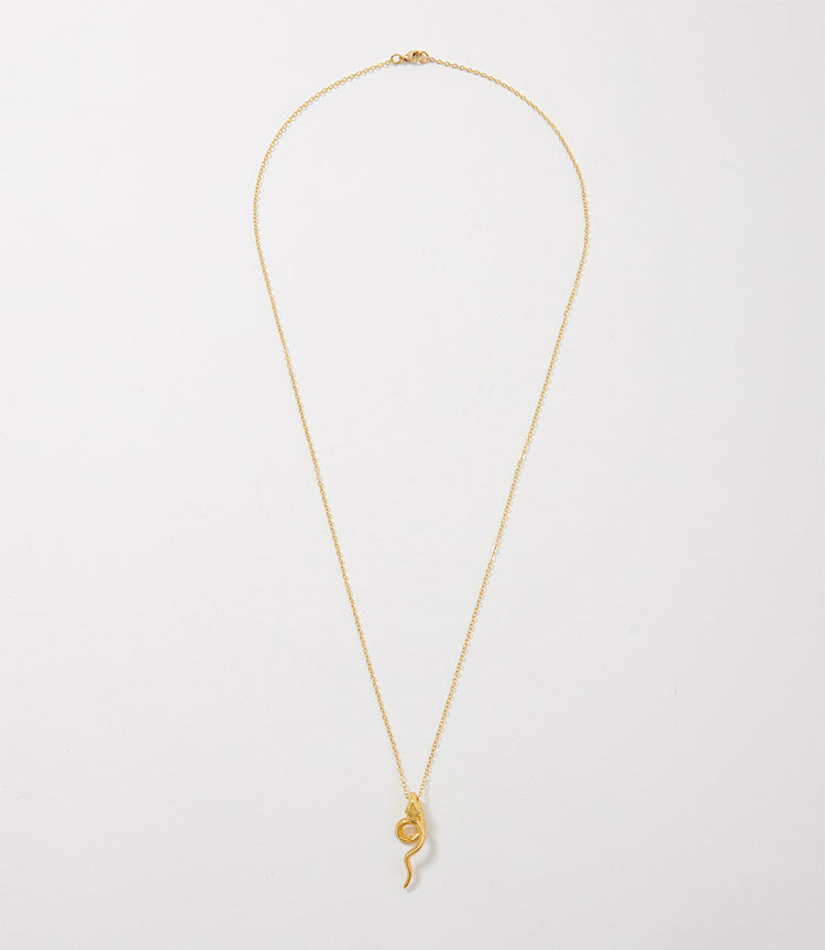 Gold Snake Necklace