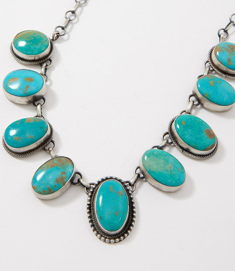 Turquoise Stone Necklace