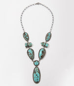 Turquoise Lariat Necklace