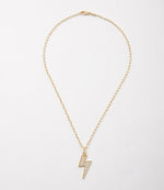 Pavé Lightning Bolt Necklace