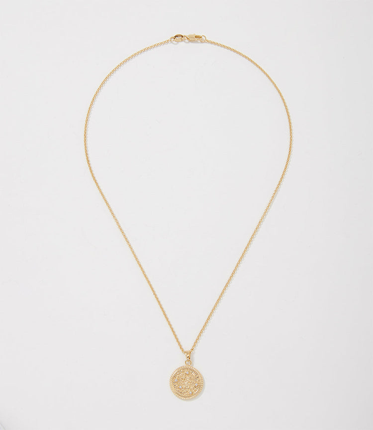 Scorpio Coin Necklace