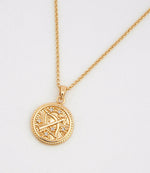 Sagittarius Coin Necklace