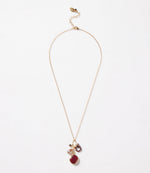 Gemstone Cluster Necklace