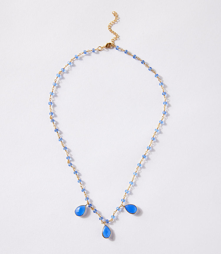 Blue Chalcedony Necklace