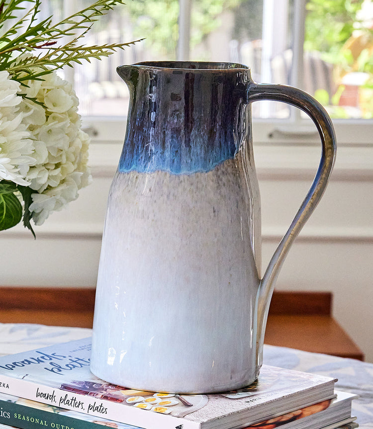 Montecito Glazed Large Pitcher