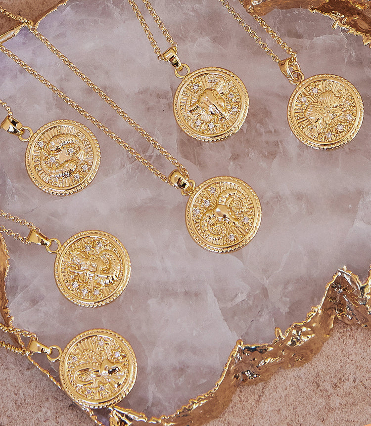 Aries Coin Necklace