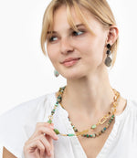 Beaded Quartz Necklace