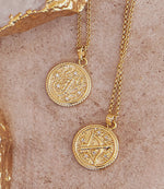 Sagittarius Coin Necklace
