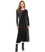 Black With Dark Heather Gray