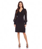 Lace Sleeve Dress
