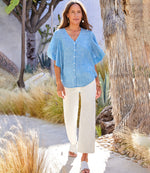 Flutter Sleeve Top