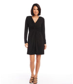 Petite Size Twist Front Dress