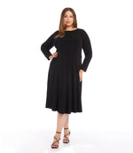 Plus Size Kate Midi Dress
