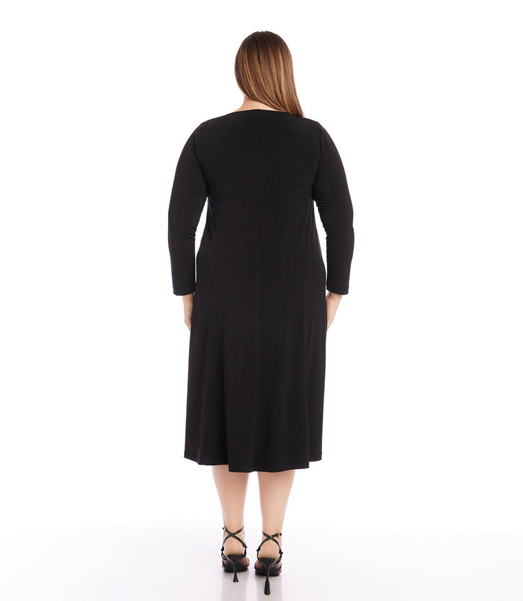 Plus Size Kate Midi Dress