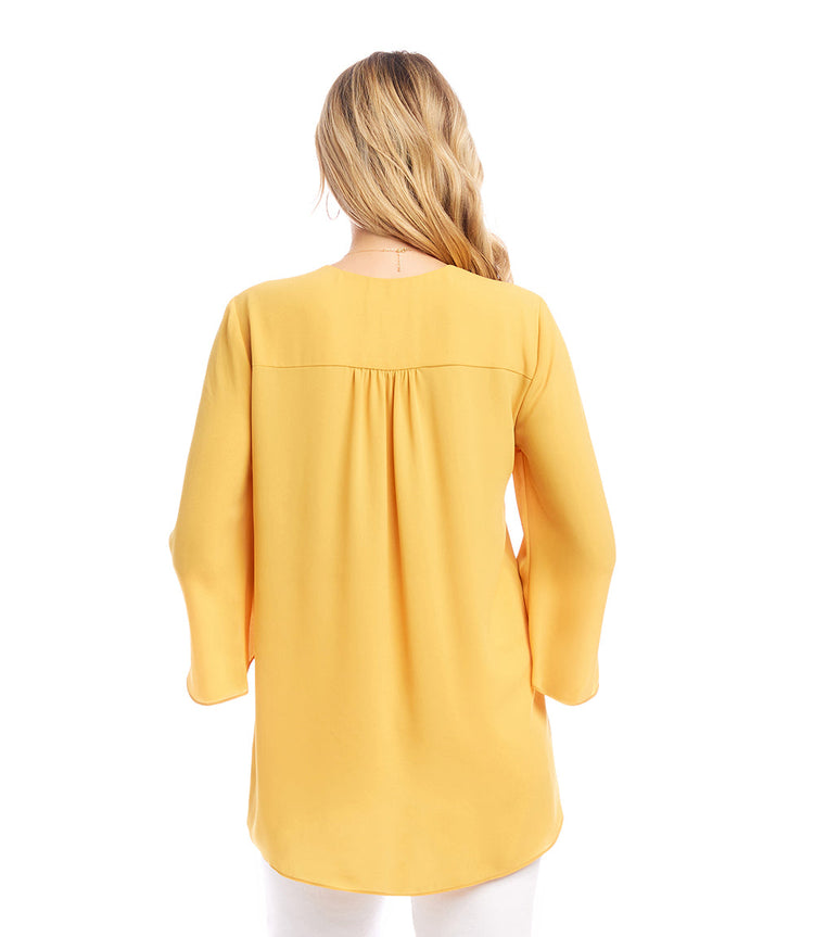 Bracelet Sleeve Asymmetric Top