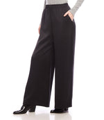 Wide Leg Satin Pants
