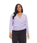 Plus Size Wrap Sweater
