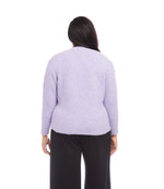Plus Size Wrap Sweater