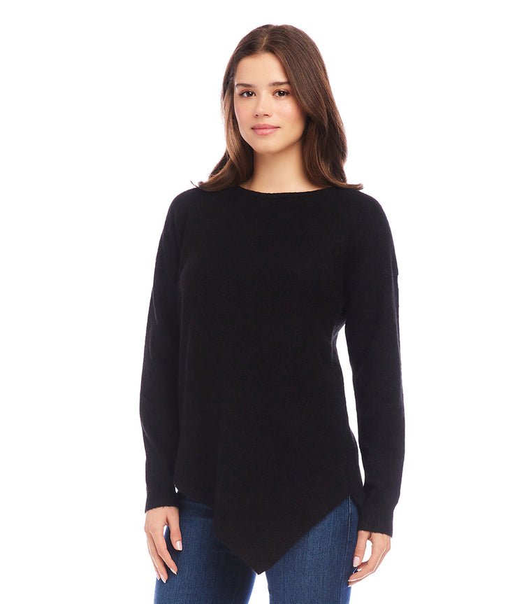 Asymmetric Hem Sweater