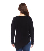 Asymmetric Hem Sweater