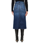 Denim Midi Skirt