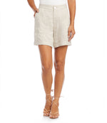 High Waist Pleated Shorts
