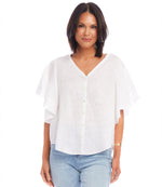 Flutter Sleeve Top