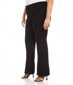 Plus Size Front Slit Pants