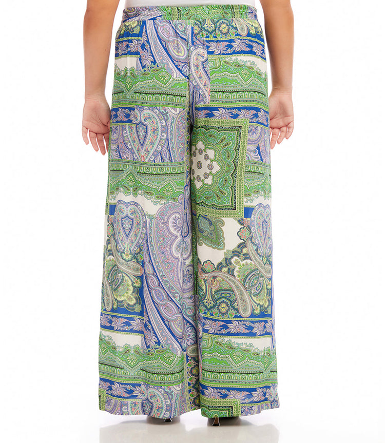 Plus Size Wide Leg Pants