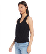 Layered Drape Front Top
